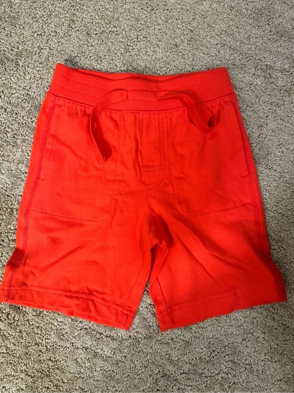 Boys 3T reddish-orange organic cotton shorts new without tags from Gap